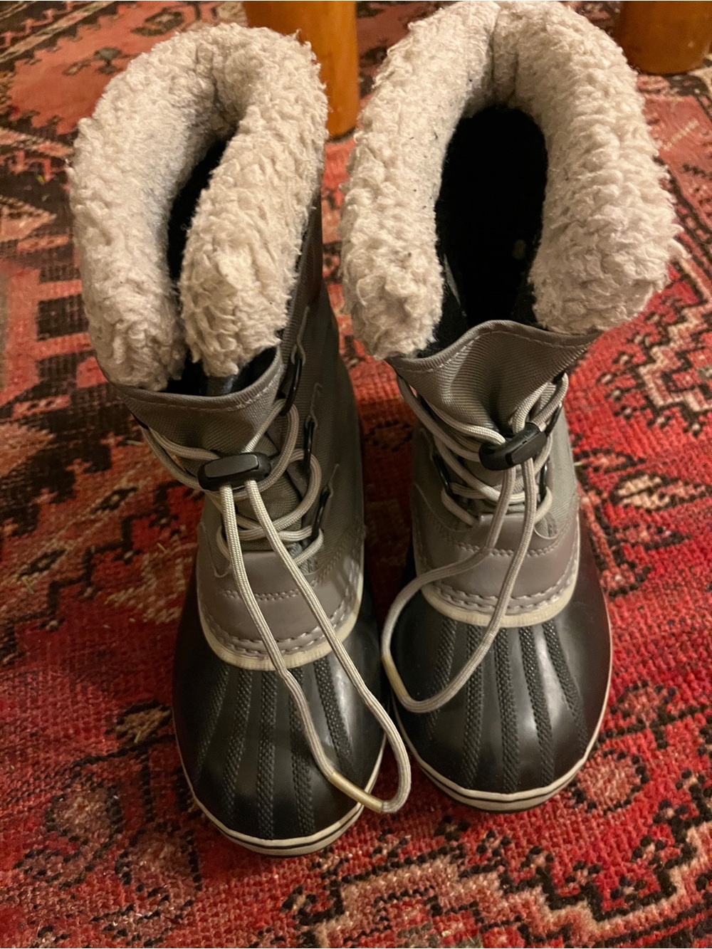 Sorel Snow/Winter Boot with Fleece - Gray size 5 Youth (6.5 women’s)(37Euro)